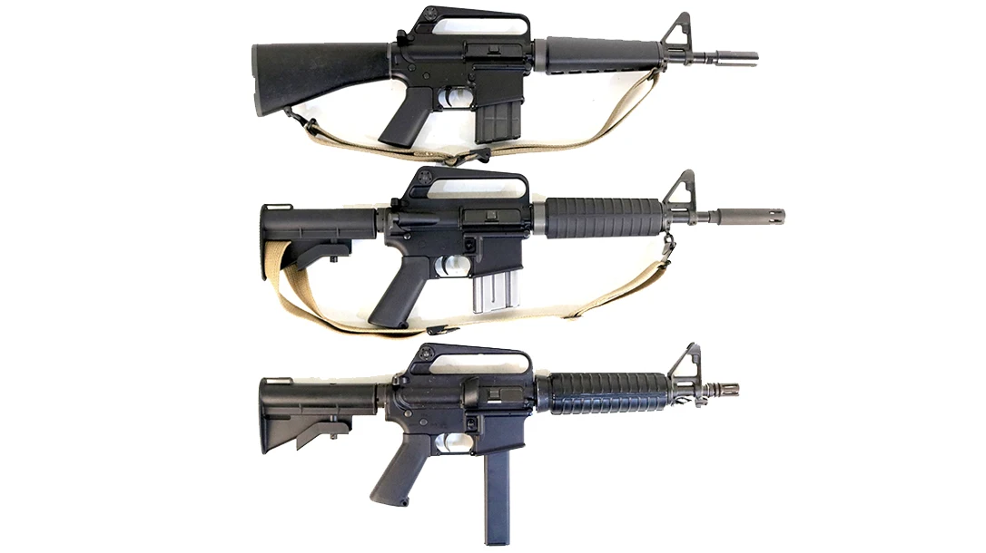 First True Colt SMGs — Derived From The M16