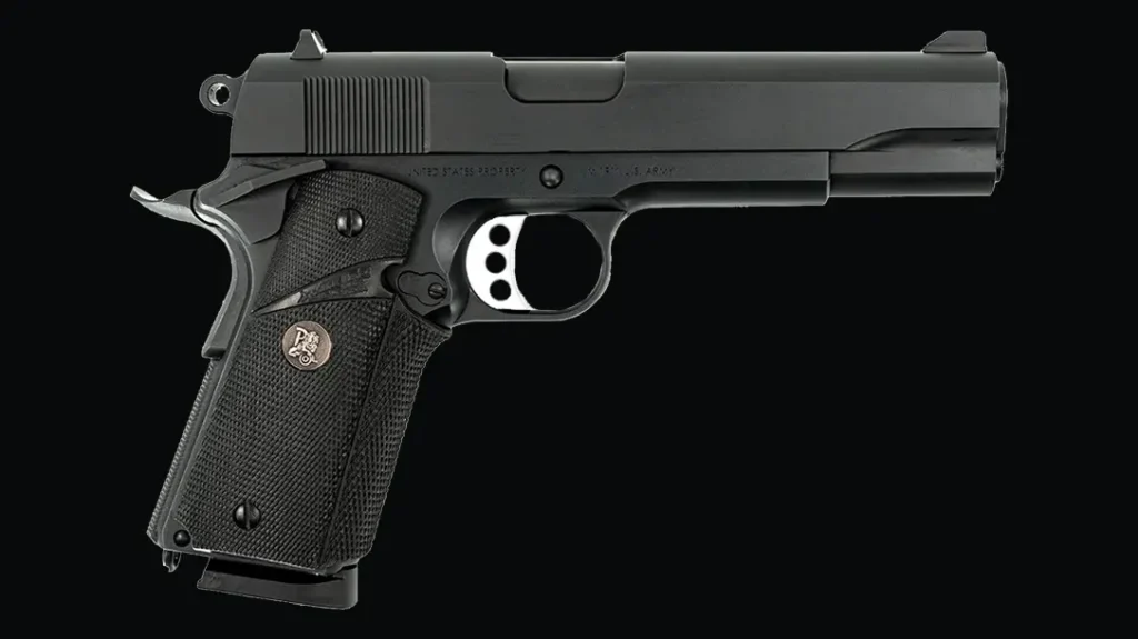 The 1911 MEUSOC was chambered in .45 ACP.
