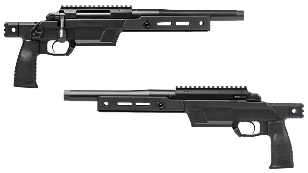 The Aero Precision Solus Pistol.