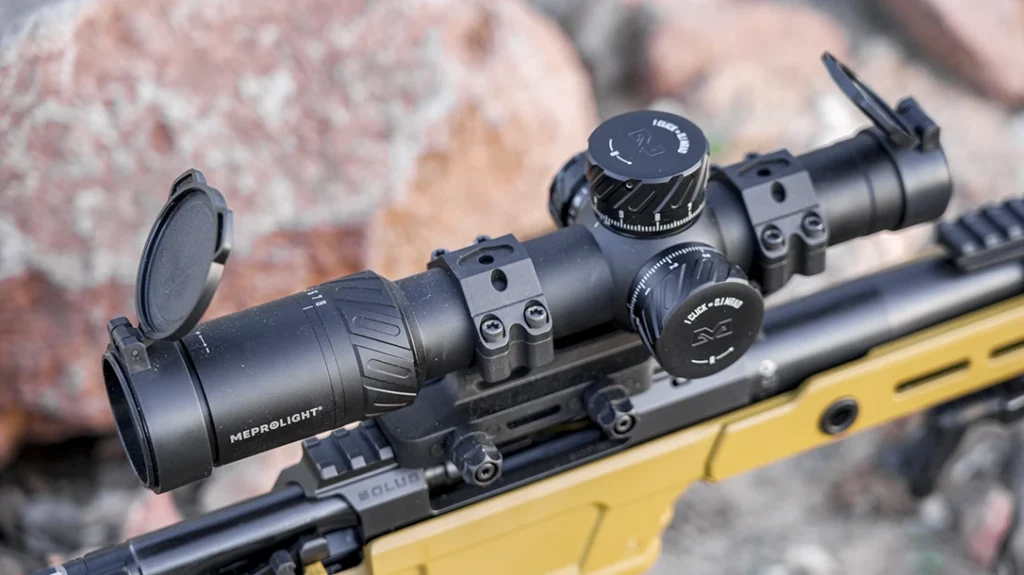 All that was needed next was an optic, and the author grabbed the new Meprolight MVO 1-8x28mm.
