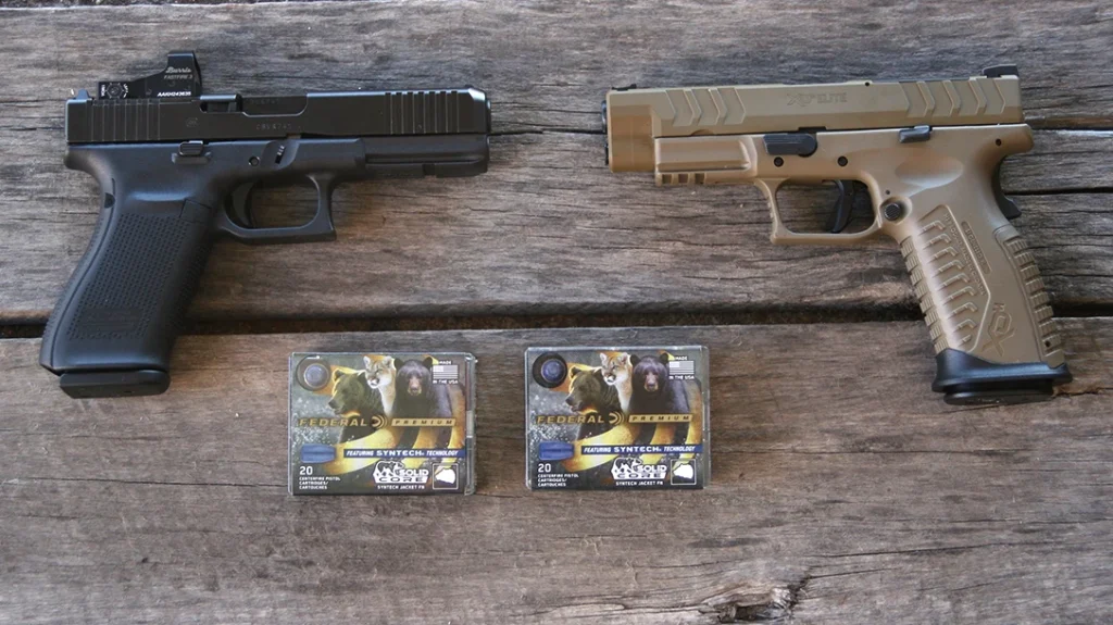 The author tested a magazine full of the ammo in my Model 20 and in a Springfield XD-M Elite with no malfunctions or hiccups.