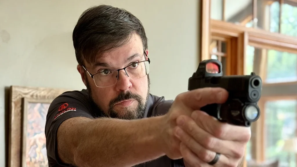 Picking a Self-Defense Gun: Though perhaps sub-optimal for home defense, most of us spend the majority of our training and practice time with a pistol.