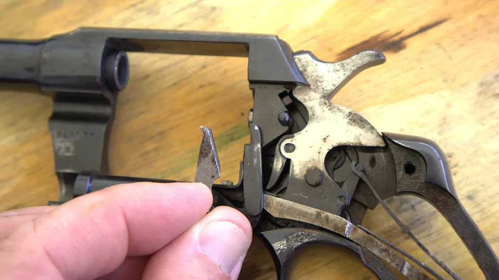 Colt Army Special hand.