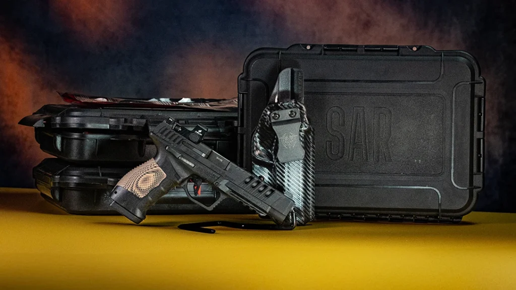 The case itself deserves a mention because it is actually useful once you start modifying the pistol.