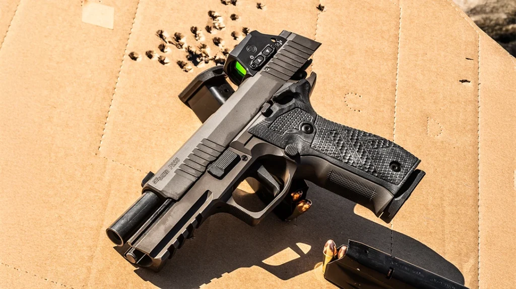 Overall, I shot approximately 300 rounds through the SIG P226X Legion during testing with no issues.