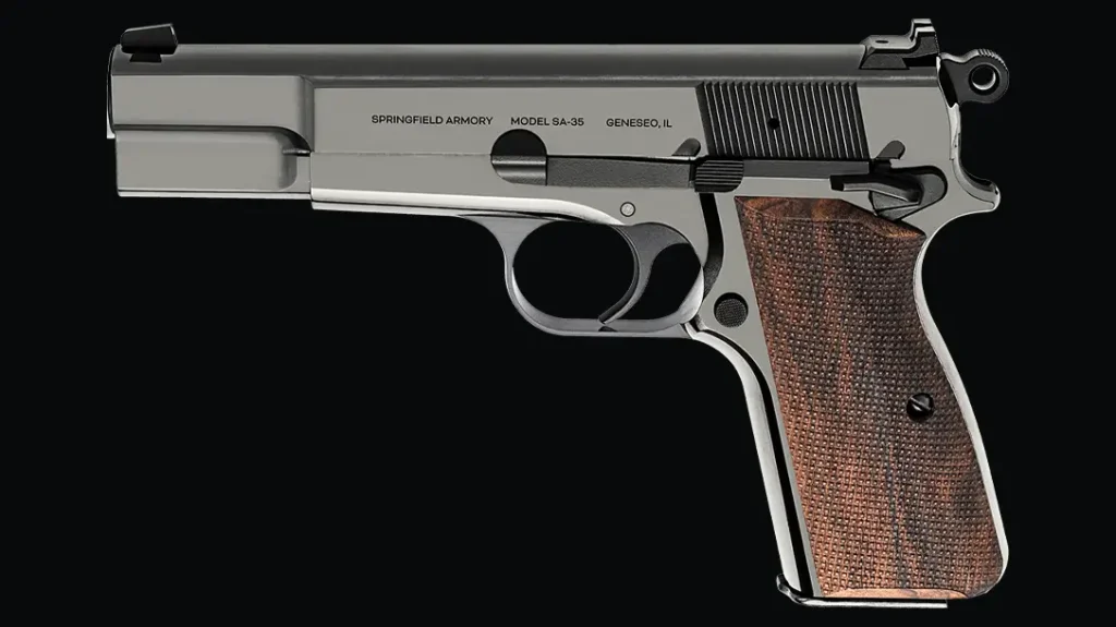 SA-35 9mm Polished Blued Pistol