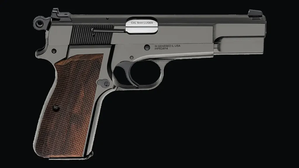 SA-35 9mm Polished Blued Pistol