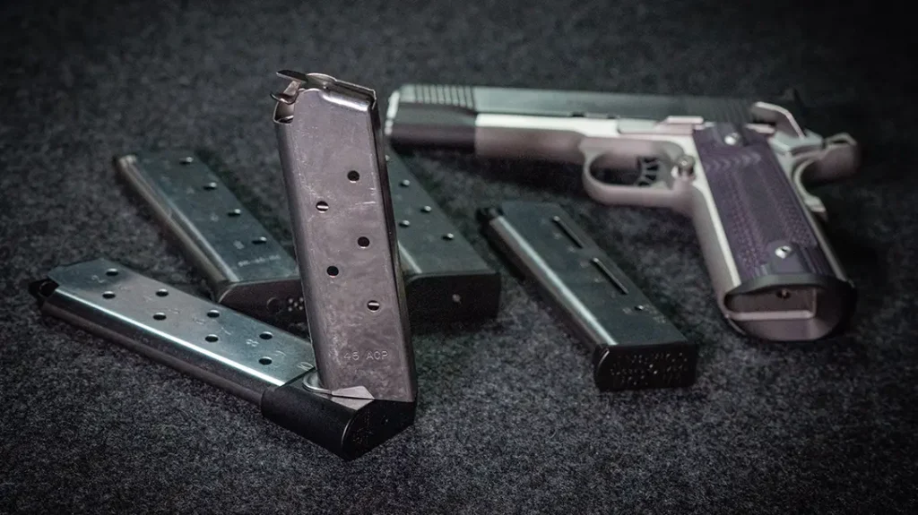 Whether you choose seven, eight, or ten rounds for your 1911, make sure the magazine you trust was designed to work within the limits of the system rather than merely stretch it.
