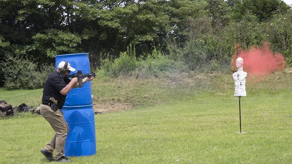 Shoulder Transition with Rifle