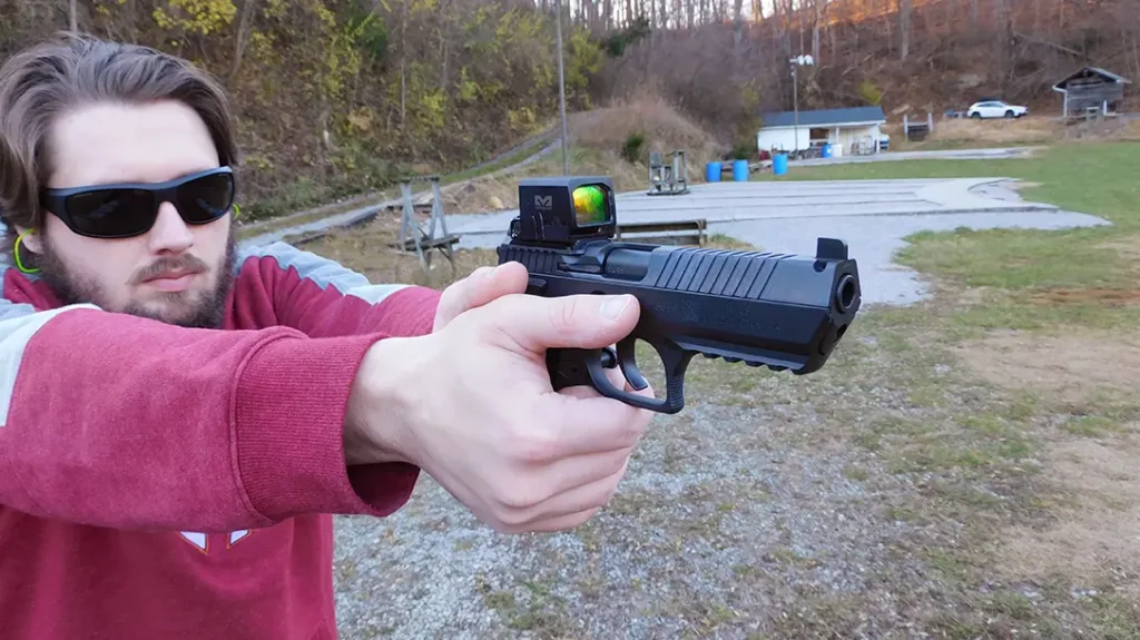 The IWI Jericho 941 performs, and its track record shows its toughness and durability.