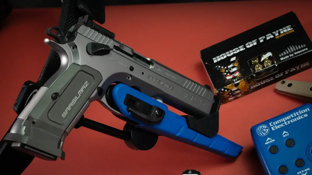 The author ran the SAR K12 Sport with a range of ammunition to find what it preferred and how it behaved under speed.