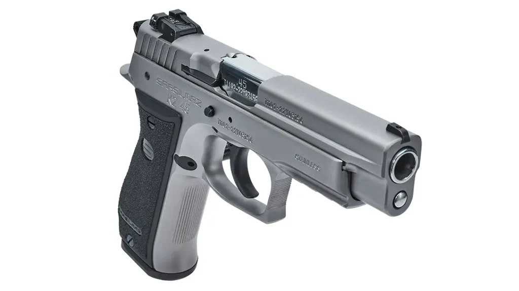 The pistol is functionally familiar to anyone who has worked on a CZ-style pistol.