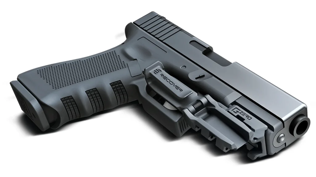 Recover Tactical GZero IWB Spring Loaded Clip Holster. SHOT Show CCW Holsters.