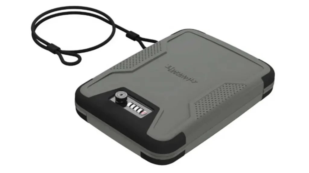 SHOT Show Gun Safes: Hornady TrekLite TSA Combo Lock Box.