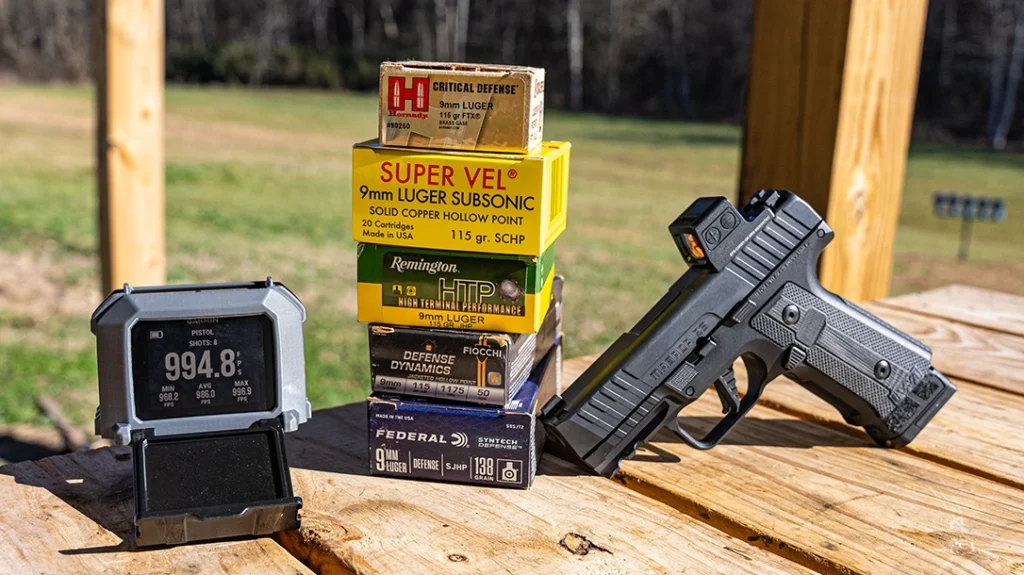 The longer feed ramp is an improvement that will allow the pisol to feed more reliably across these ammunition variations.