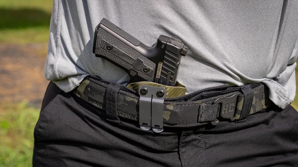 The Pro 2 Customs IWB Kydex Holster uses 0.08-inch thick Kydex.
