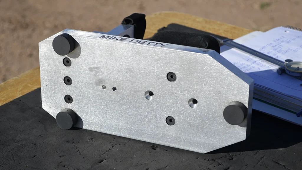 The Bottom of the Ransom Rest Multi Cal Steady Rest is threaded for Tripod Use.