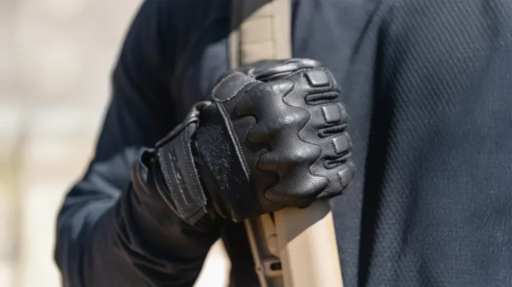 Shooting gloves are beneficial because they can help insulate a user’s hands while shooting.