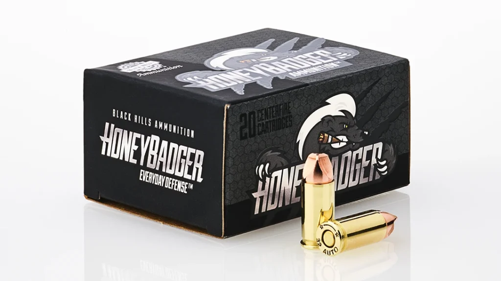 Black Hills Ammunition HoneyBadger .32 ACP 50 gr.