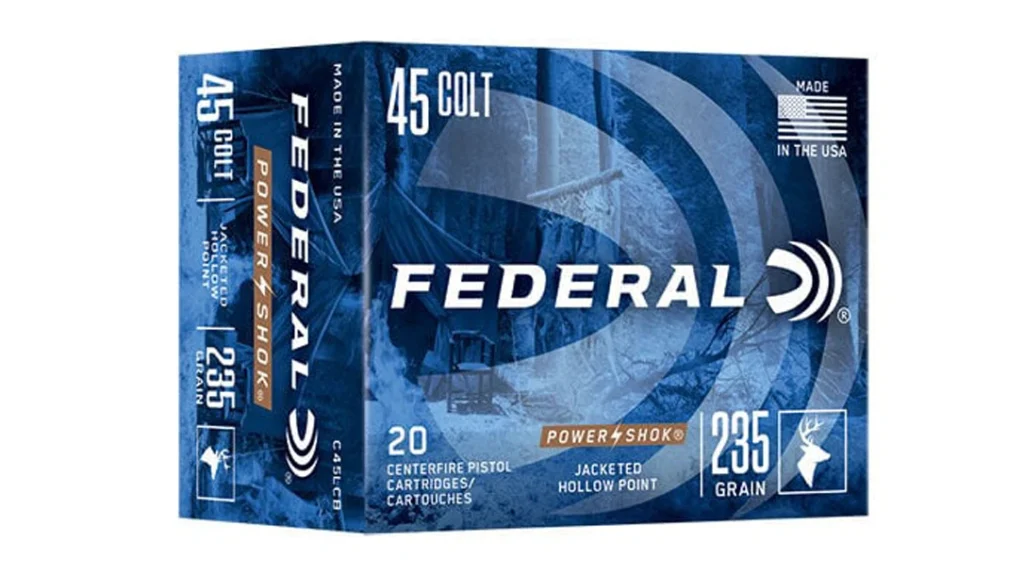 Federal Power-Shok Handgun: .45 Long Colt 235 gr.
