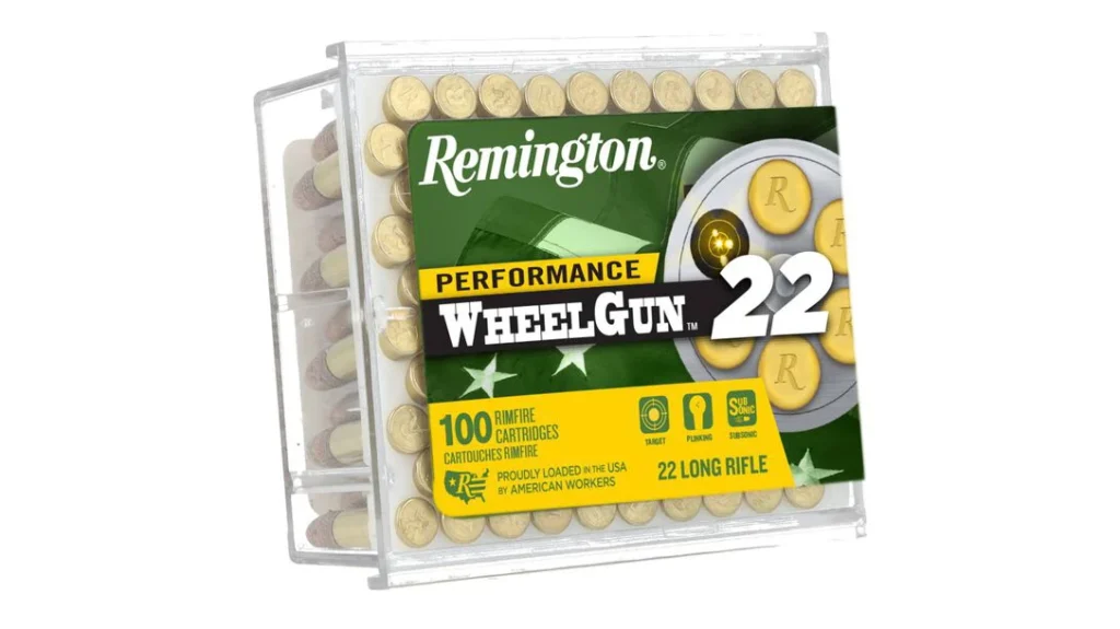 Remington Ammunition: Performance WheelGun 22. SHOT Show Handgun Ammo.