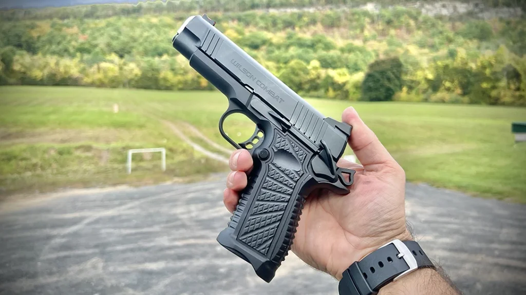 Almost every control sits where a 1911 shooter expects it to be.