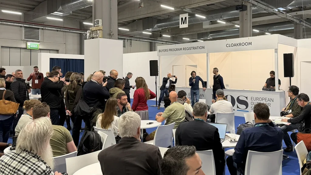 To kick things off, we were all provided media badges and treated to the European Outdoor Show.