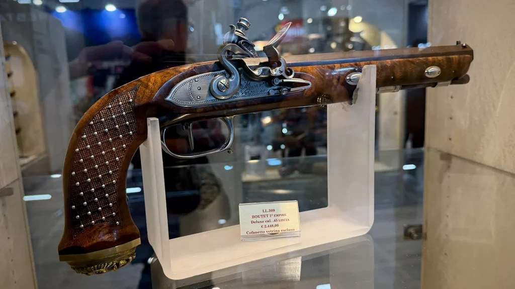 Throughout the show, there were firearms that grabbed attention.