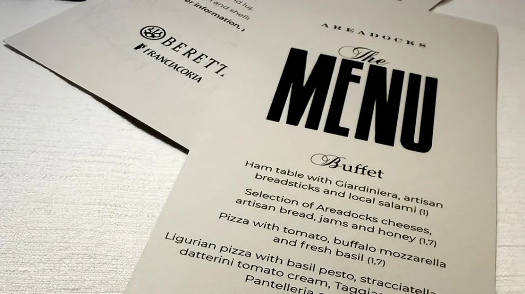 After freshening up in our next hotel in Brescia, we finished the night with dinner at a restaurant called Areadocks.