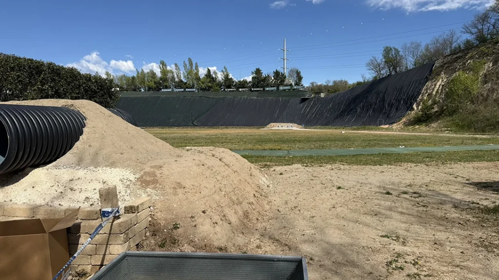 The berm was one of the most impressive things I have seen at any range, ever.