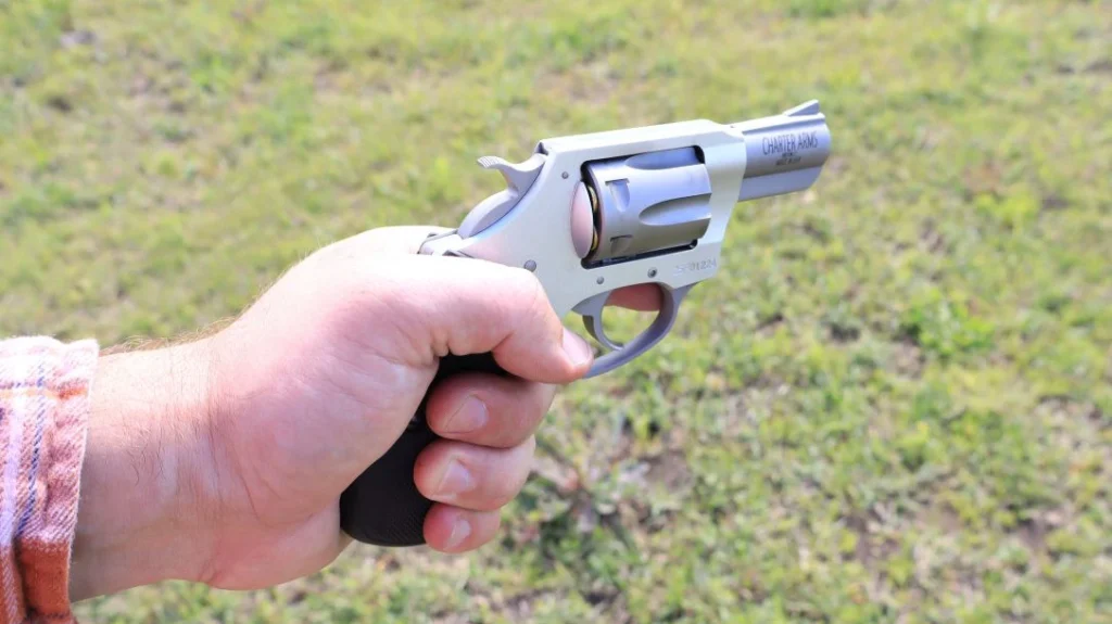 With the .32 Magnum, you still get less recoil and an extra round in the same package as a comparable .38.