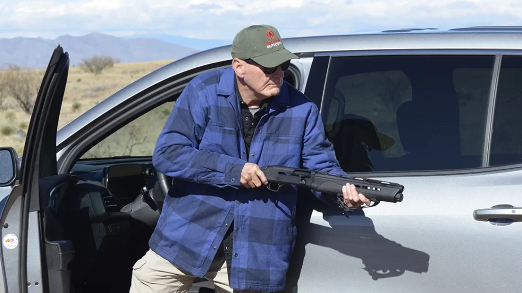 The IWI Mafteah makes a good defensive vehicle gun.