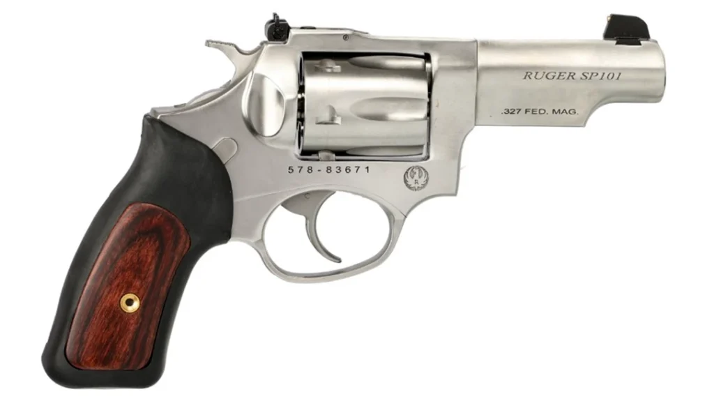 The Lipsey’s Ruger SP101 Stainless.