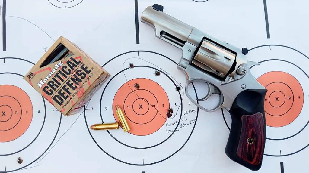 Performance results of the Lipsey’s Ruger SP101 Stainless.