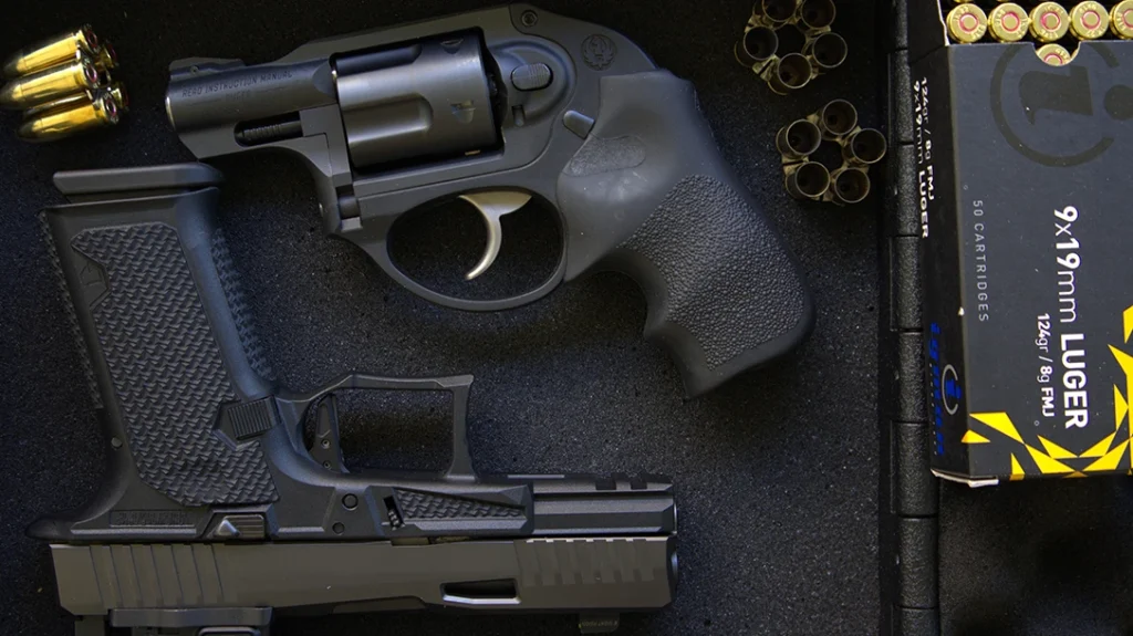 Crimp jump is generally not the case with semi-auto rounds.