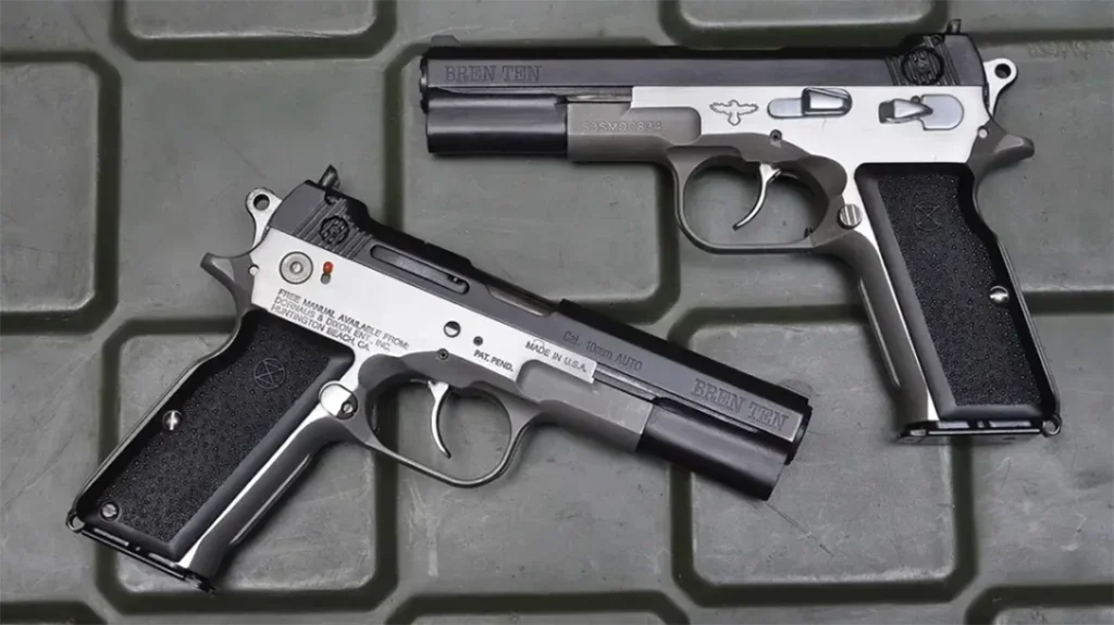 The goal of the Bren Ten was to create a semi-automatic cartridge that could match the performance of a magnum revolver.