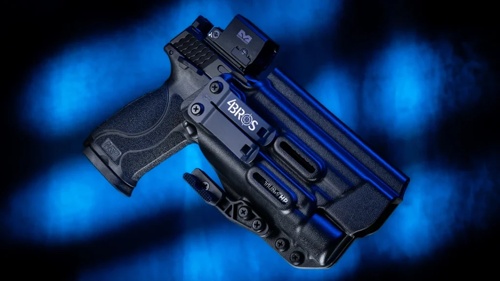 Four Brothers Holsters built an inside-the-waistband rig that carries this gun like it’s part of me.