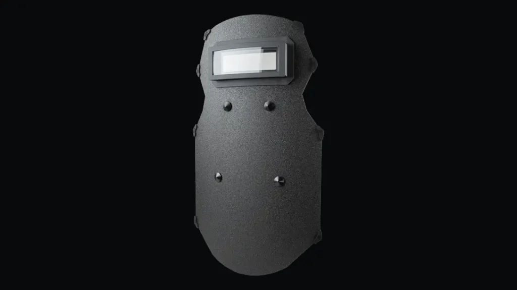 RTS Boltless window ballistic shield.