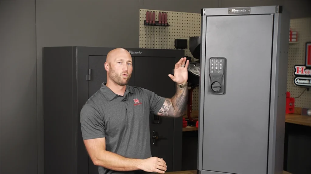 Hornady Digital Ammo Cabinet: Fast-Access Ammo Security.
