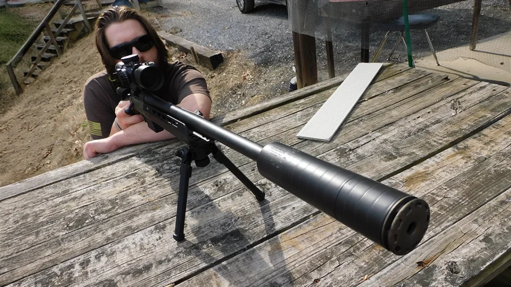 The SilencerCo Scythe STM is a versatile, capable suppressor.