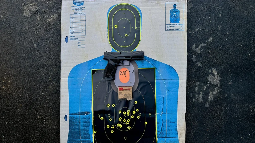 Performance of the Taurus TX9.