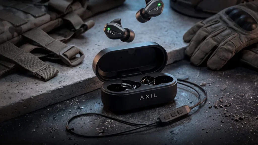 Axil CRX Ear Pro Lets You Customize the Fit and Expand the Features.